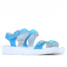 Sandales femme 5033 bleu