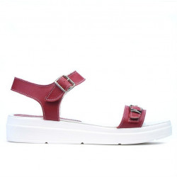 Sandales femme 5033 rouge