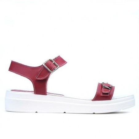 Sandales femme 5033 rouge