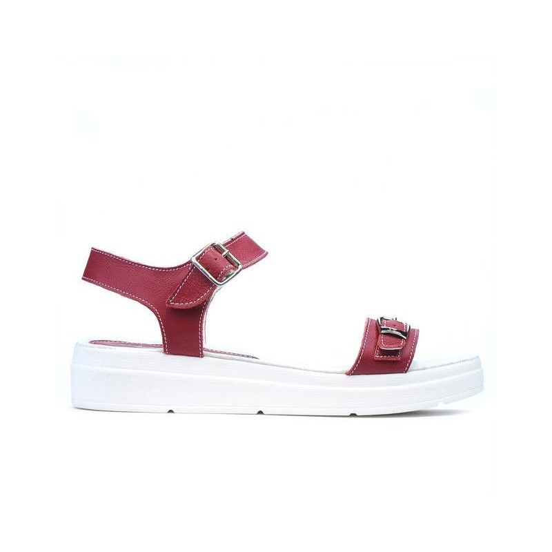 Sandales femme 5033 rouge