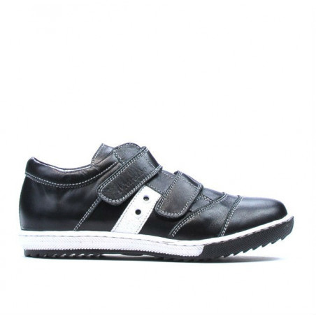 Chaussures enfants 134 noir+blanc