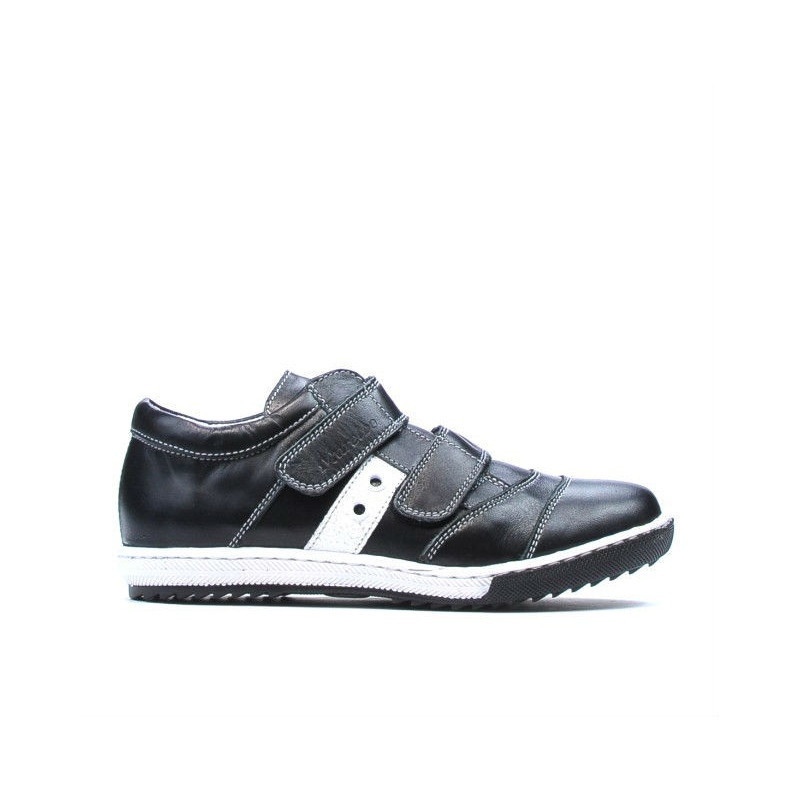Chaussures enfants 134 noir+blanc
