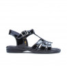 Sandales petits enfants 53c vernis noir