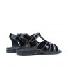 Sandales petits enfants 53c vernis noir