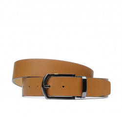 Ceinture homme 12b marron clair