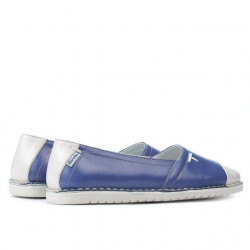 Ballerines femme 7003 bleu combiné