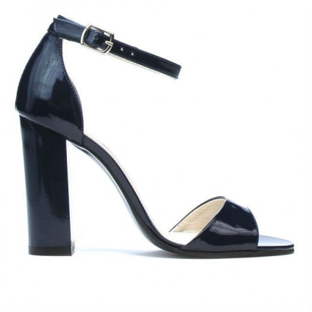 Sandales femme 1259 vernis indigo