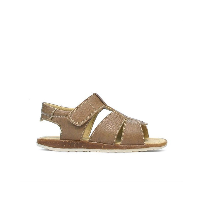 Sandales enfants petits 54c marron