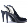 Sandales femme 1250 vernis indigo