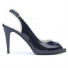 Sandales femme 1250 vernis indigo