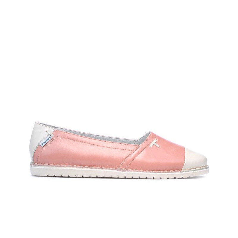 Ballerines femme 7003 rose combiné
