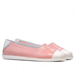 Ballerines femme 7003 rose combiné