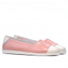 Ballerines femme 7003 rose combiné