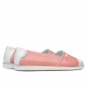 Ballerines femme 7003 rose combiné