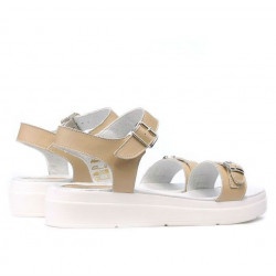 Sandales femme 5033 caramel