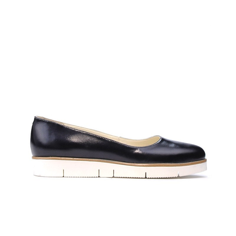 Chaussures casual femme 677 vernis indigo