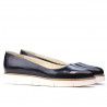 Chaussures casual femme 677 vernis indigo