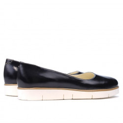 Chaussures casual femme 677 vernis indigo