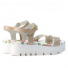 Sandales femme 5034 vernis nude