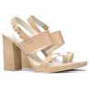 Sandales femme 5028 vernis nude