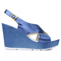 Sandales femme 5025 indigo nacré
