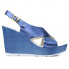 Sandales femme 5025 indigo nacré