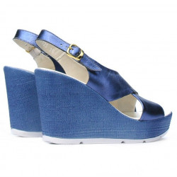 Sandales femme 5025 indigo nacré