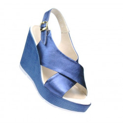 Sandales femme 5025 indigo nacré