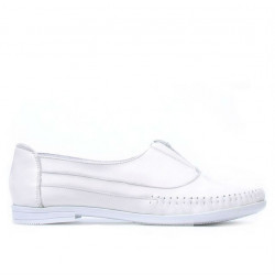 Mocassins femme 675 blanc