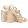 Sandales femme 5029 vernis nude