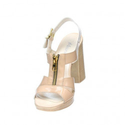 Sandales femme 5029 vernis nude