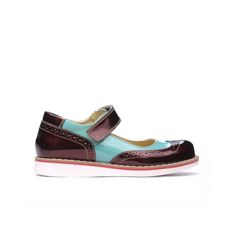 Chaussures enfants 153 vernis borbo combiné 01