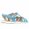 Sandales femme 5038 bleu
