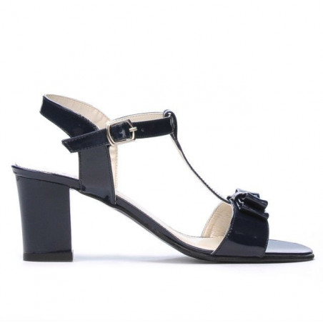 Sandales femme 1257 laque indigo