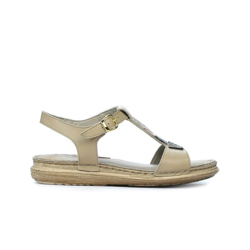 Sandales femme 5040 beige