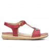 Sandales femme 5040 rouge
