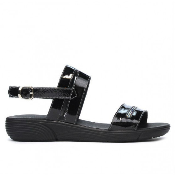 Sandales femme 5035 vernis noir Sandales femme 5035 vernis noir