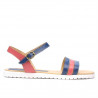 Sandales femme 5037 indigo combiné