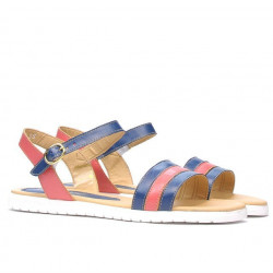 Sandales femme 5037 indigo combiné