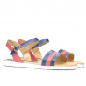 Sandales femme 5037 indigo combiné