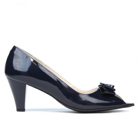 Sandales femme 1255 vernis indigo