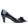 Sandales femme 1255 vernis indigo