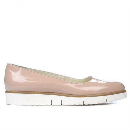 Chaussures casual femme 677 vernis nude