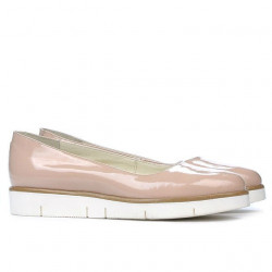 Chaussures casual femme 677 vernis nude