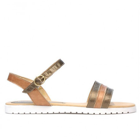 Sandales femme 5037 cuivre combiné