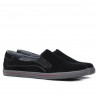 Baskets femme 624 noir velours