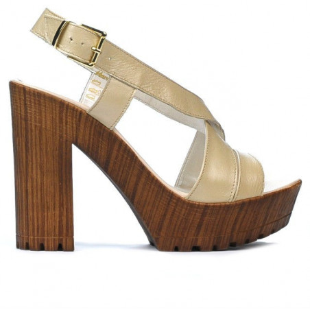 Sandales femme 5030 beige