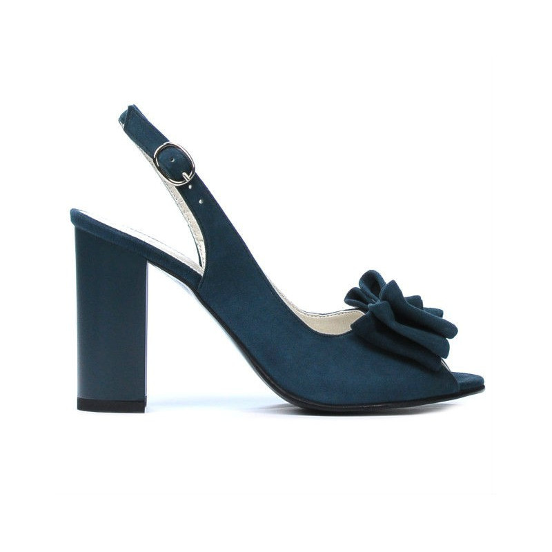Sandales femme 1256 turquoise antilope 01