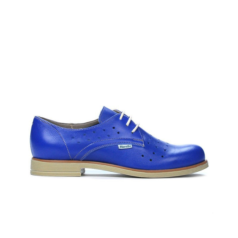 Chaussures casual femme 678 bleu électrique