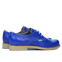 Chaussures casual femme 678 bleu électrique